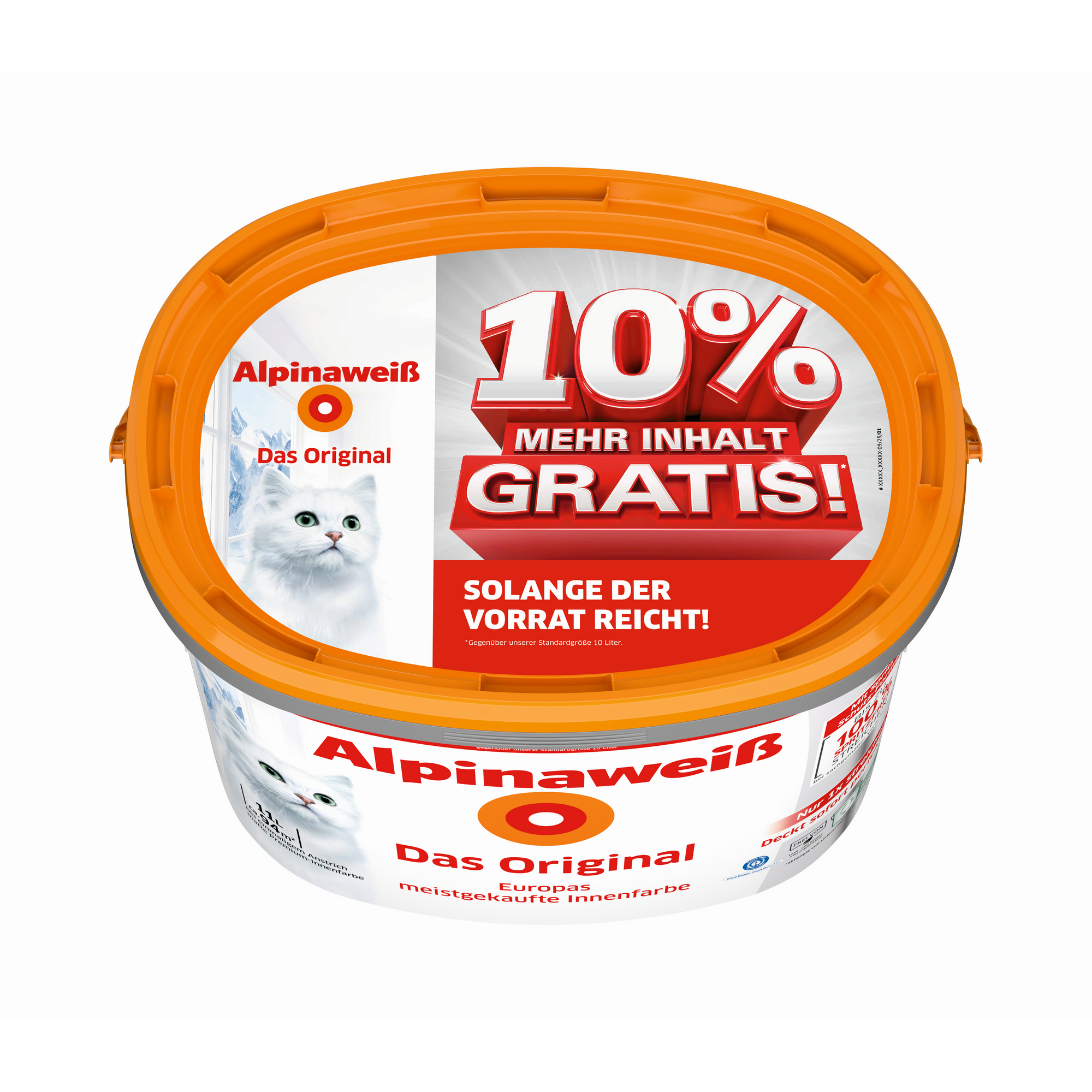 Innenfarbe 'Alpinaweiß' matt 11 l