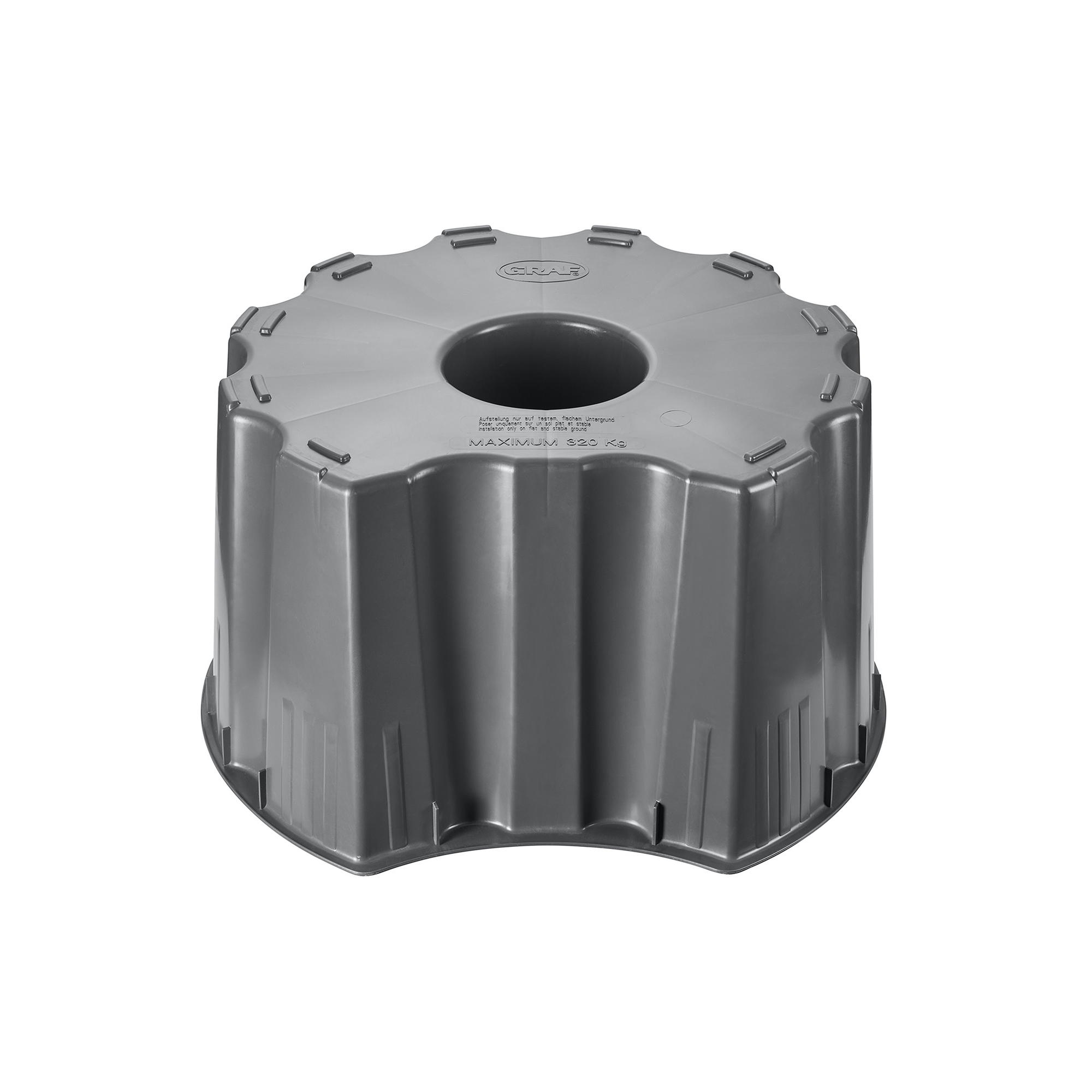Regentonnen-Unterstand graphite grey passend für 203 l, 210 l und 300 l