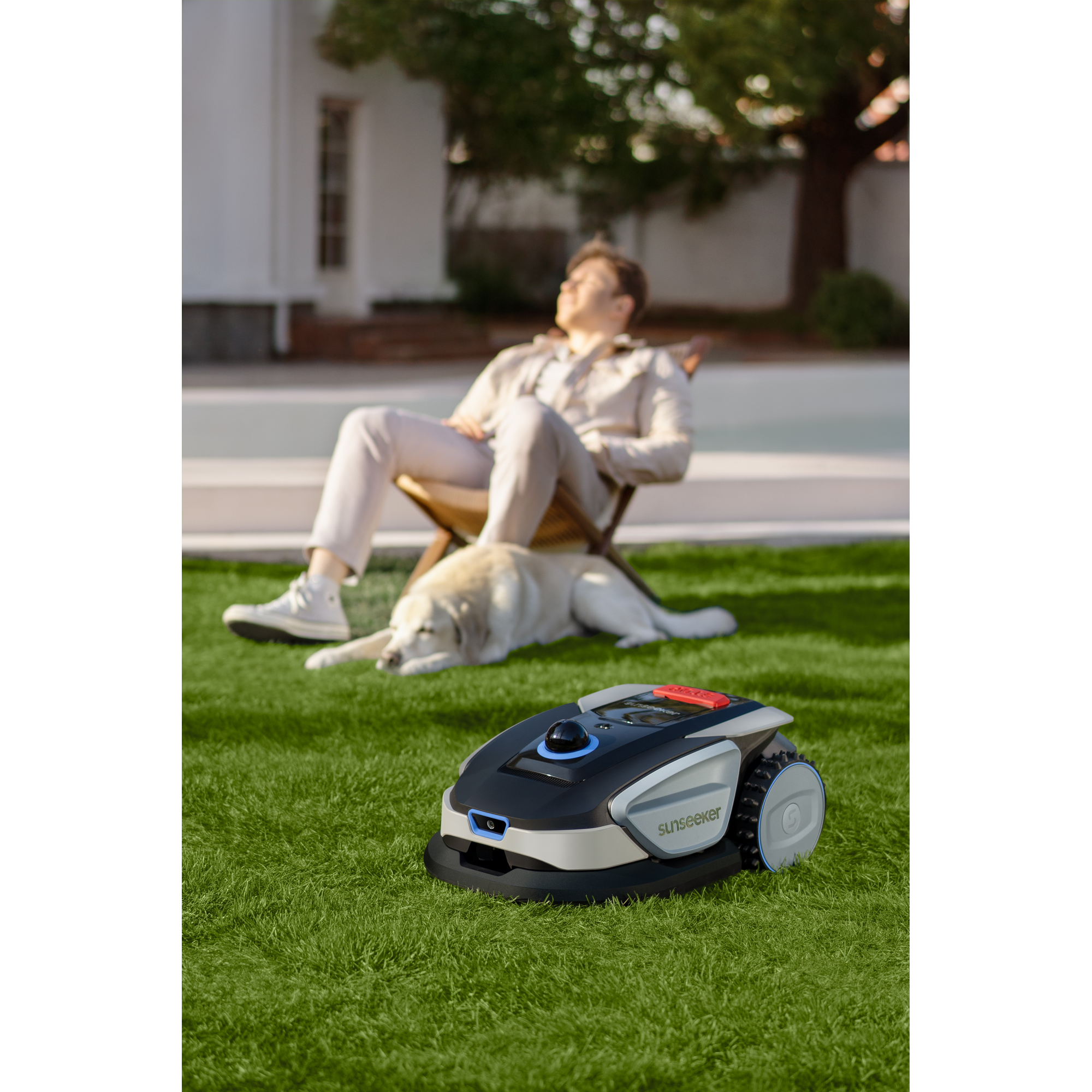 Mähroboter 'S4' mit LiDAR-360°-3D bis 1000 m²