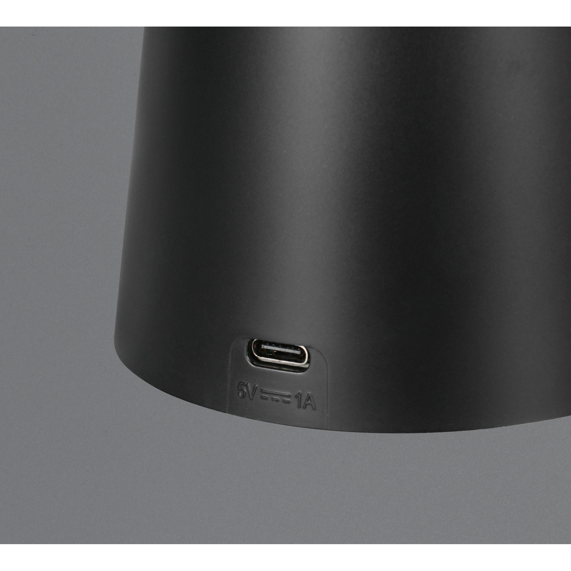 Tischleuchte 'Martini' mattschwarz Ø 9 x 33 cm