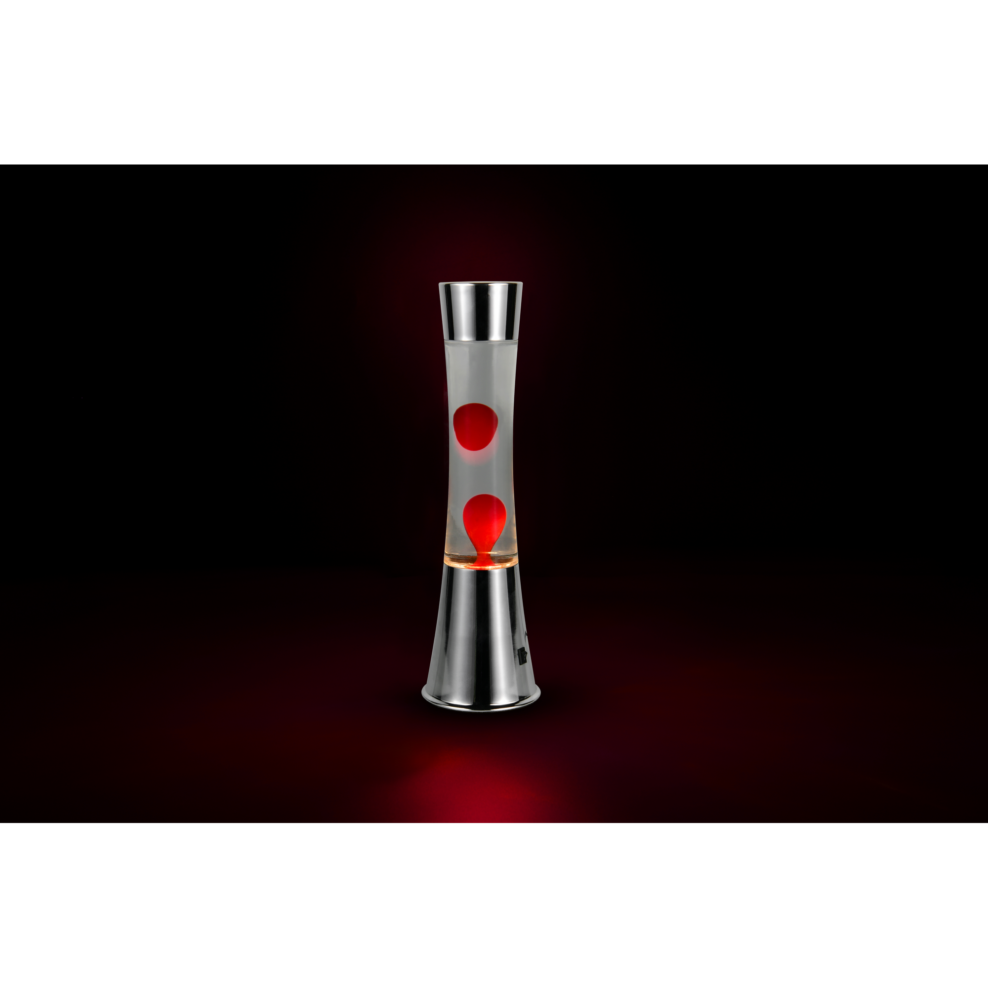 Tischleuchte 'Etna' silberfarben Ø 11,5 x 39,5 cm