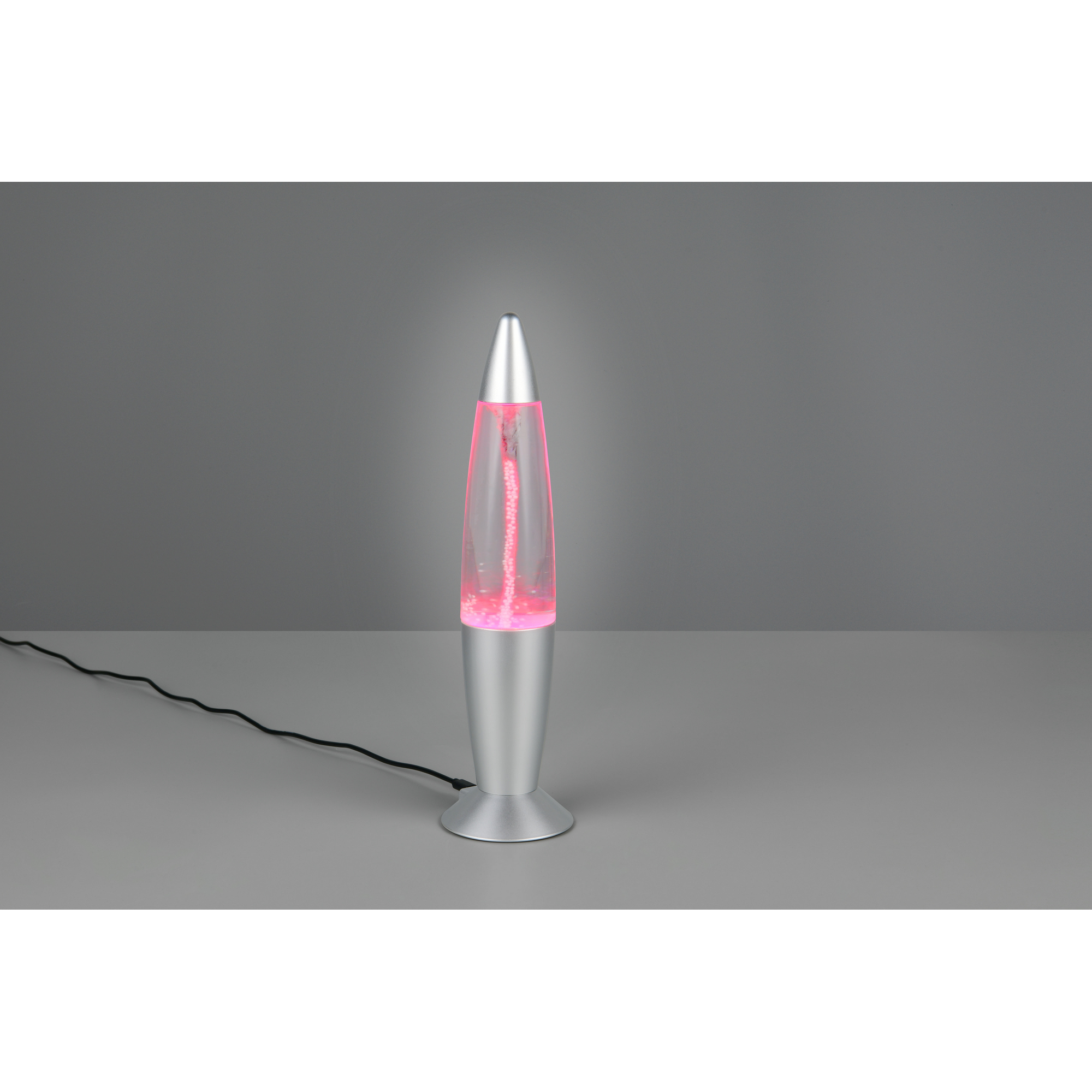 Tischleuchte 'Holly' titanfarbig Ø 9 x 34,5 cm