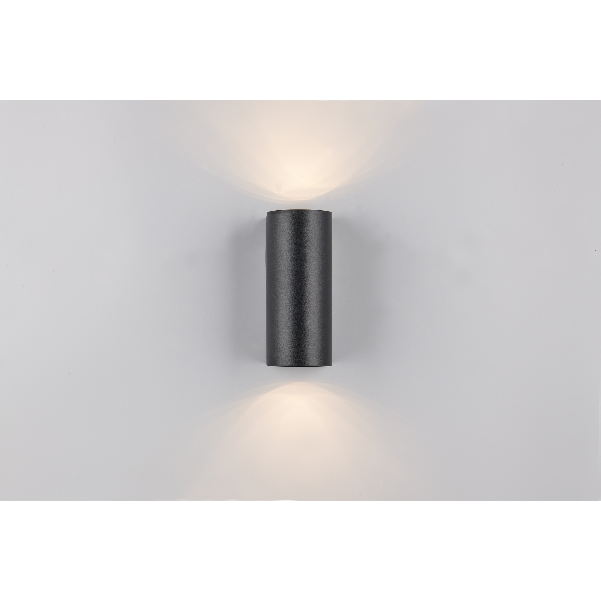 Wandleuchte 'Soria' mattschwarz 7 x 15,5 x 9 cm