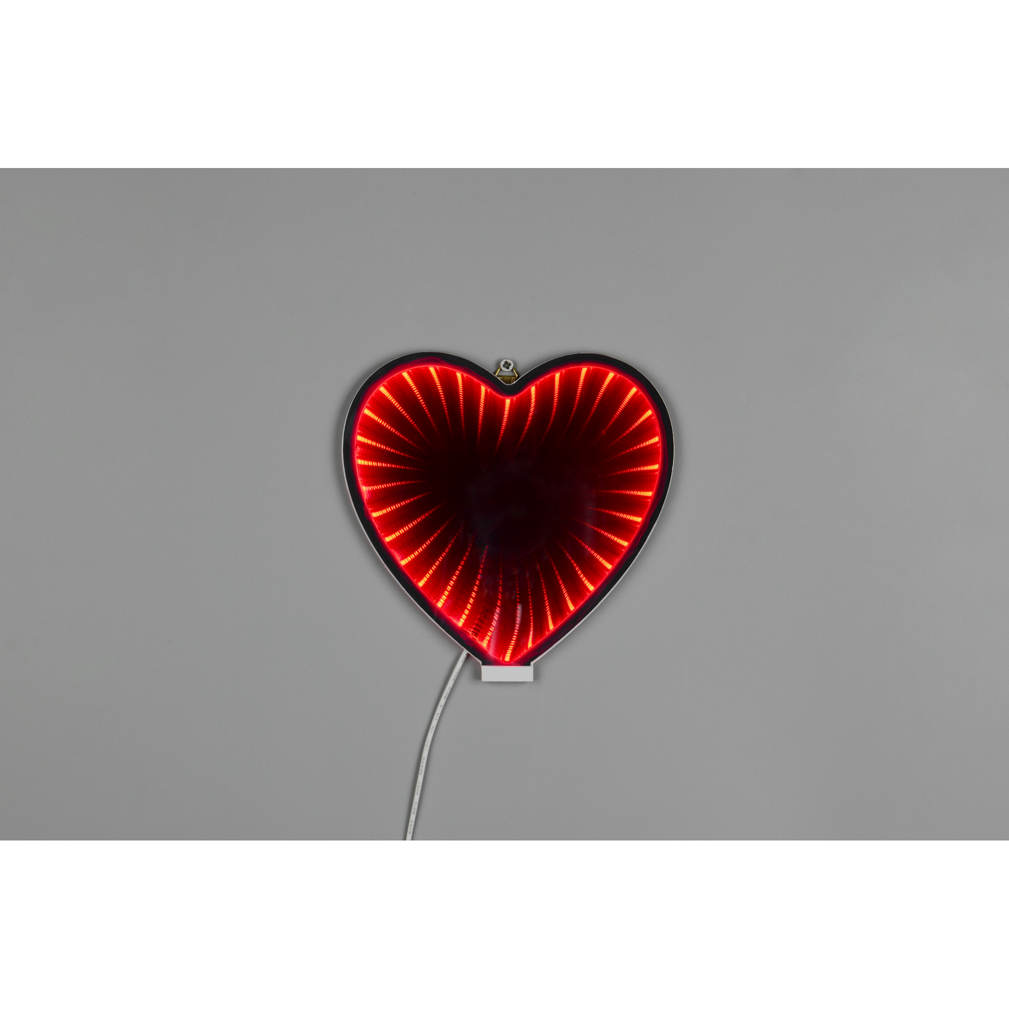 Wandleuchte 'Coracon' weiß 19,5 x 19,5 x 6 cm