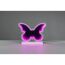 Wandleuchte 'Papillon' weiß 27 x 26 x 6 cm