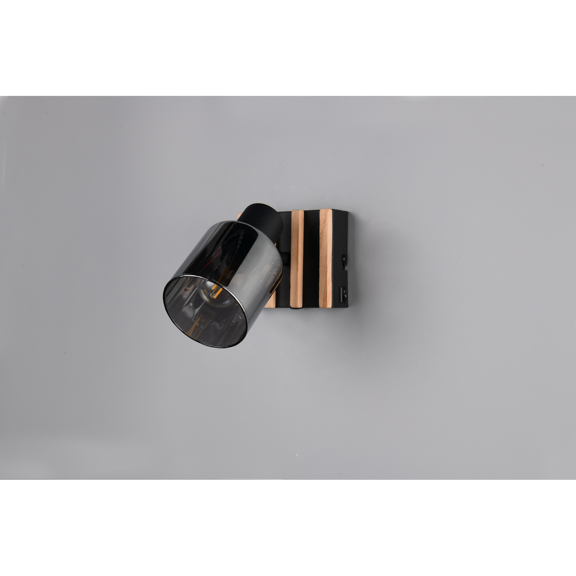 Strahler 'Travia' mattschwarz 10 x 19 x 12,5 cm