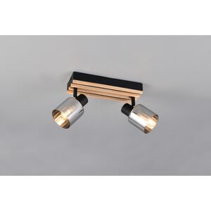 Strahler 'Travia' mattschwarz 38,5 x 19 x 9 cm