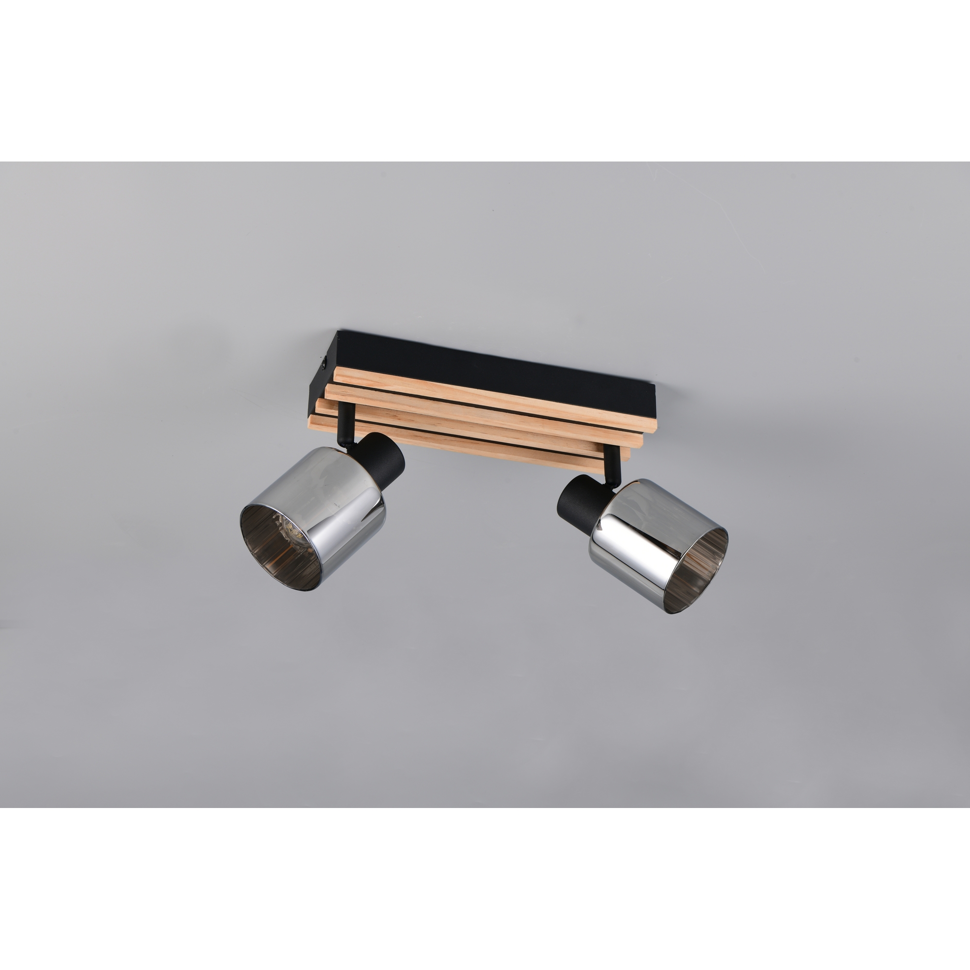 Strahler 'Travia' mattschwarz 38,5 x 19 x 9 cm