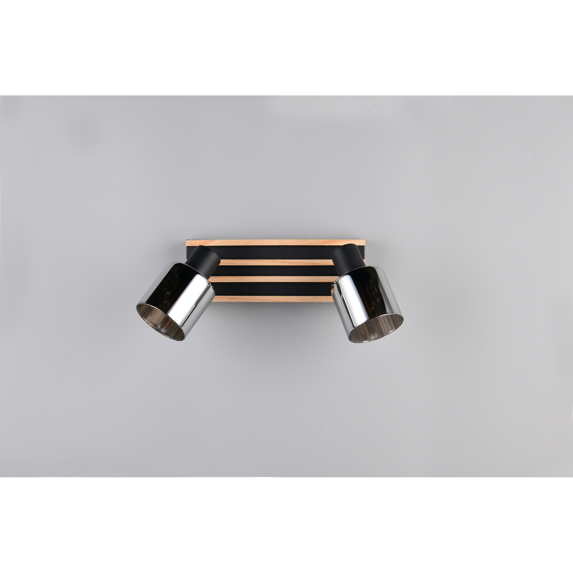 Strahler 'Travia' mattschwarz 38,5 x 19 x 9 cm