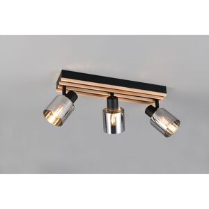 Strahler 'Travia' mattschwarz 52,5 x 19 x 9 cm