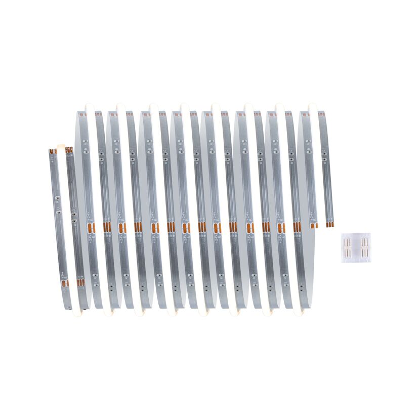 LED-Streifen 'MaxLED 1000' chromfarben 2,5 m 24 W