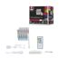 LED-Streifen 'MaxLED 1000' chromfarben 1,5 m 17 W