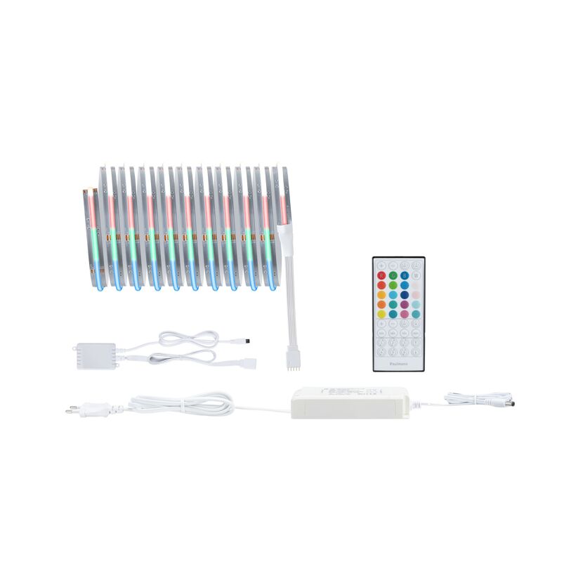 LED-Streifen 'MaxLED 1000' chromfarben 3 m 27 W