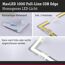 Eckelement 'MaxLED 1000' chromfarben 2700-6500 K 0,65 W 24 V