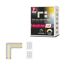 Eckelement 'MaxLED 1000' chromfarben 2700-6500 K 0,65 W 24 V
