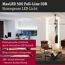LED-Streifen 'MaxLED 500' chromfarben 2,5 m 13 W