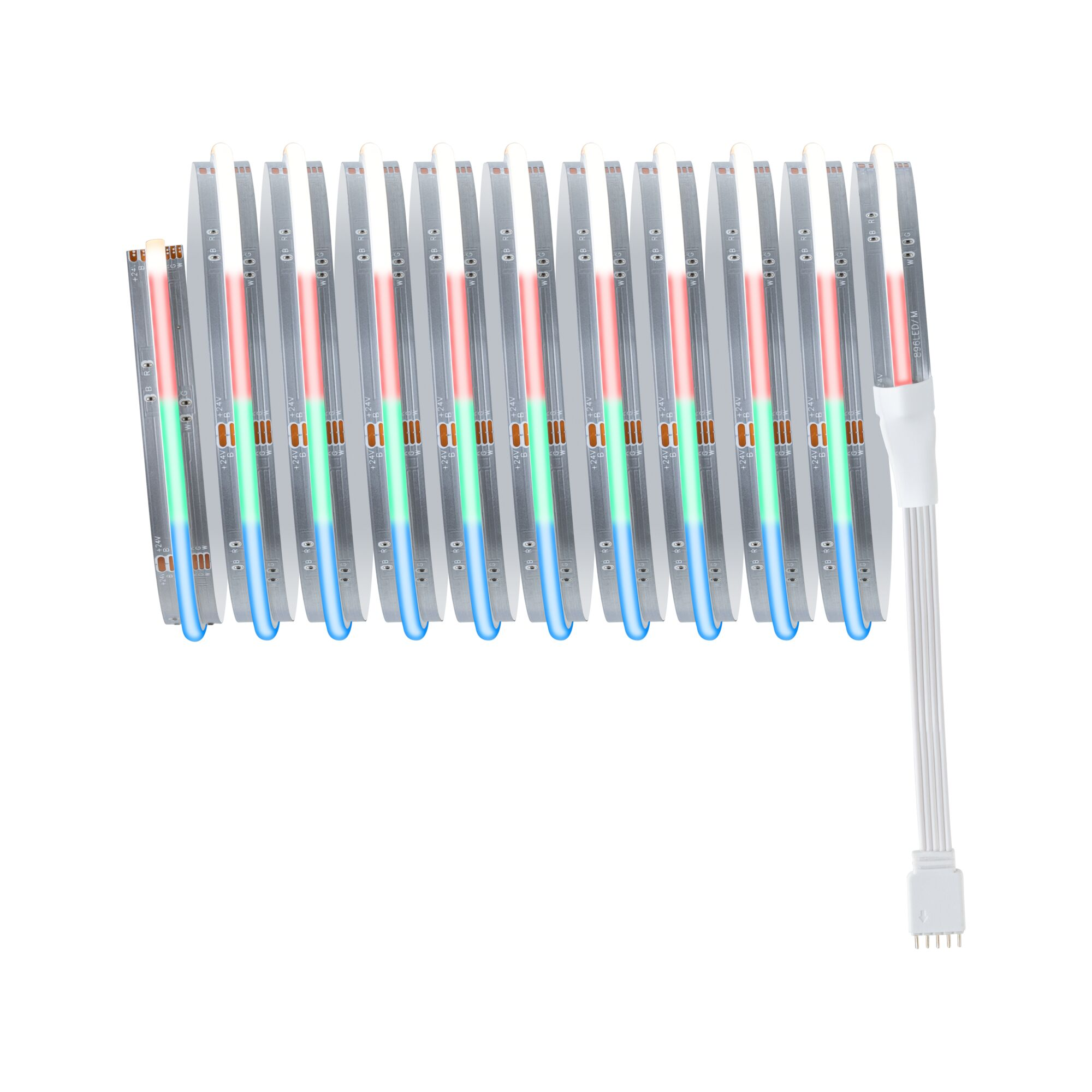 LED-Streifen 'MaxLED 500' chromfarben 3 m 18 W