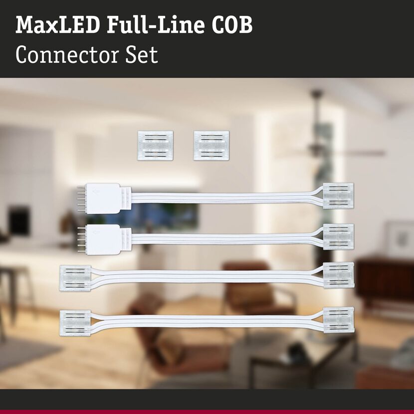 Verbinderset 'MaxLED' tunable white 96 W 6-teilig