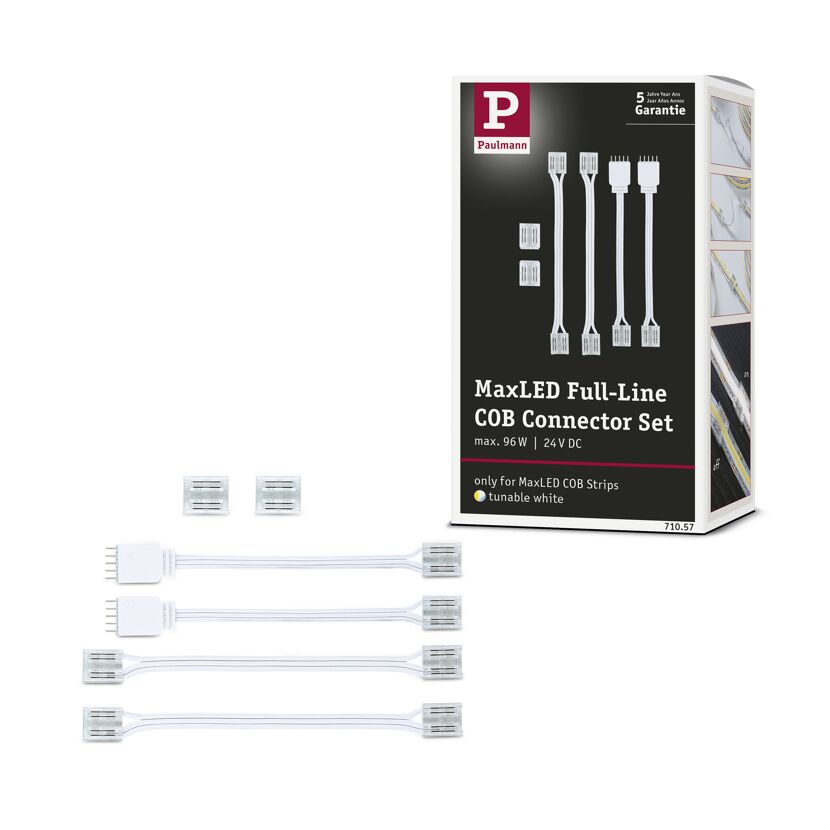 Verbinderset 'MaxLED' tunable white 96 W 6-teilig
