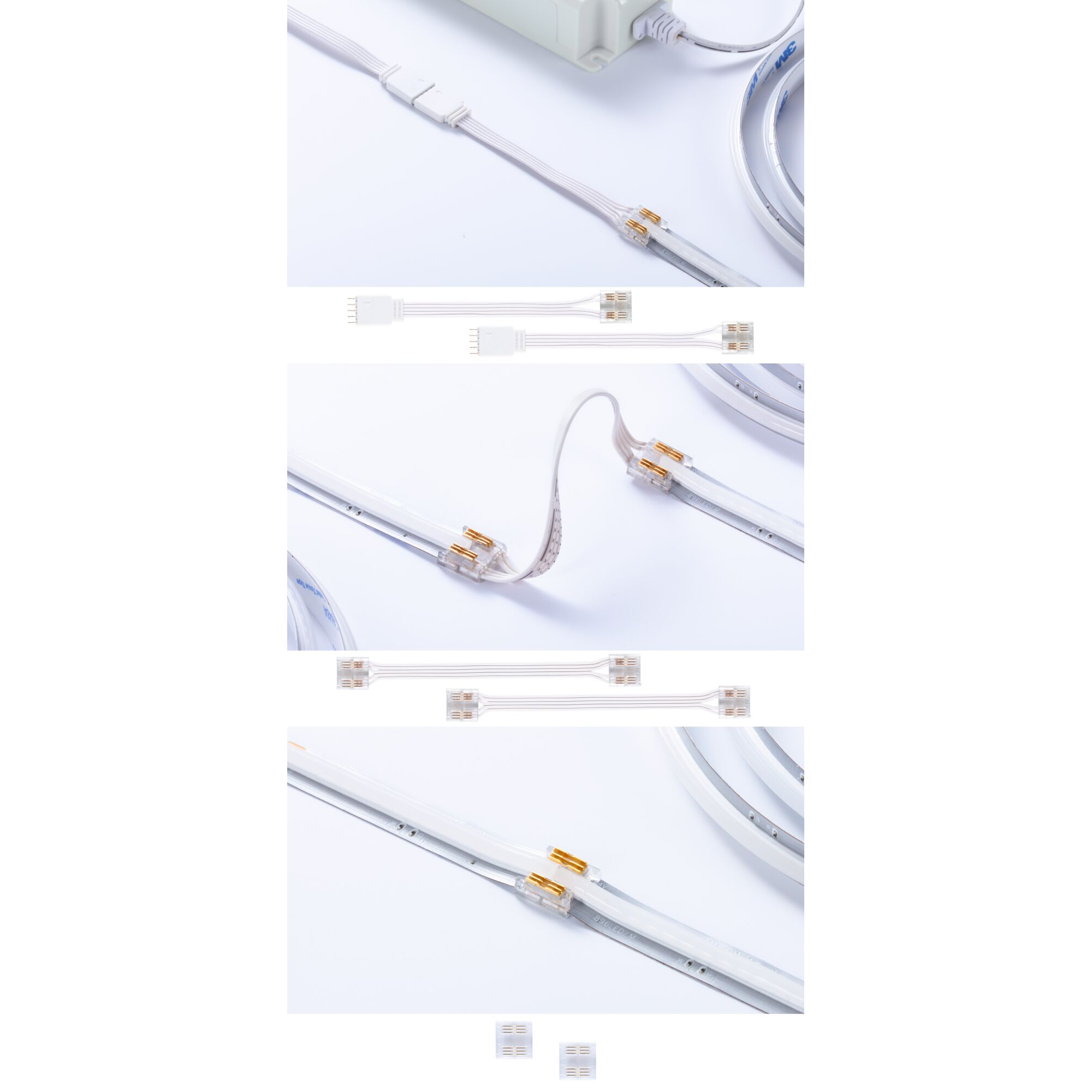 Verbinderset 'MaxLED' RGBW 144 W 6-teilig