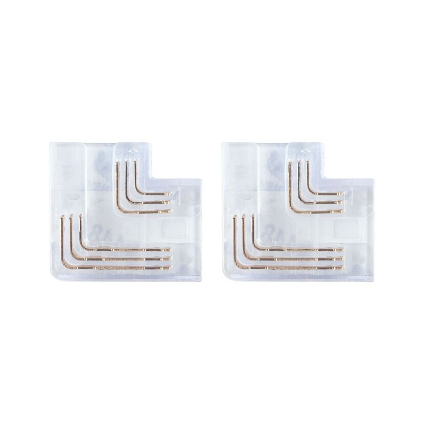 Eckelement 'MaxLED' transparent 90° 3000 K 144 W 2 Stück