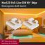 Eckelement 'MaxLED' transparent 90° 3000 K 144 W 2 Stück