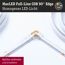 Eckelement 'MaxLED' transparent 90° 3000 K 144 W 2 Stück