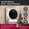 Sensor-Erweiterung 'MaxLED' mit PIR-Sensor weiß, schwarz 3 V