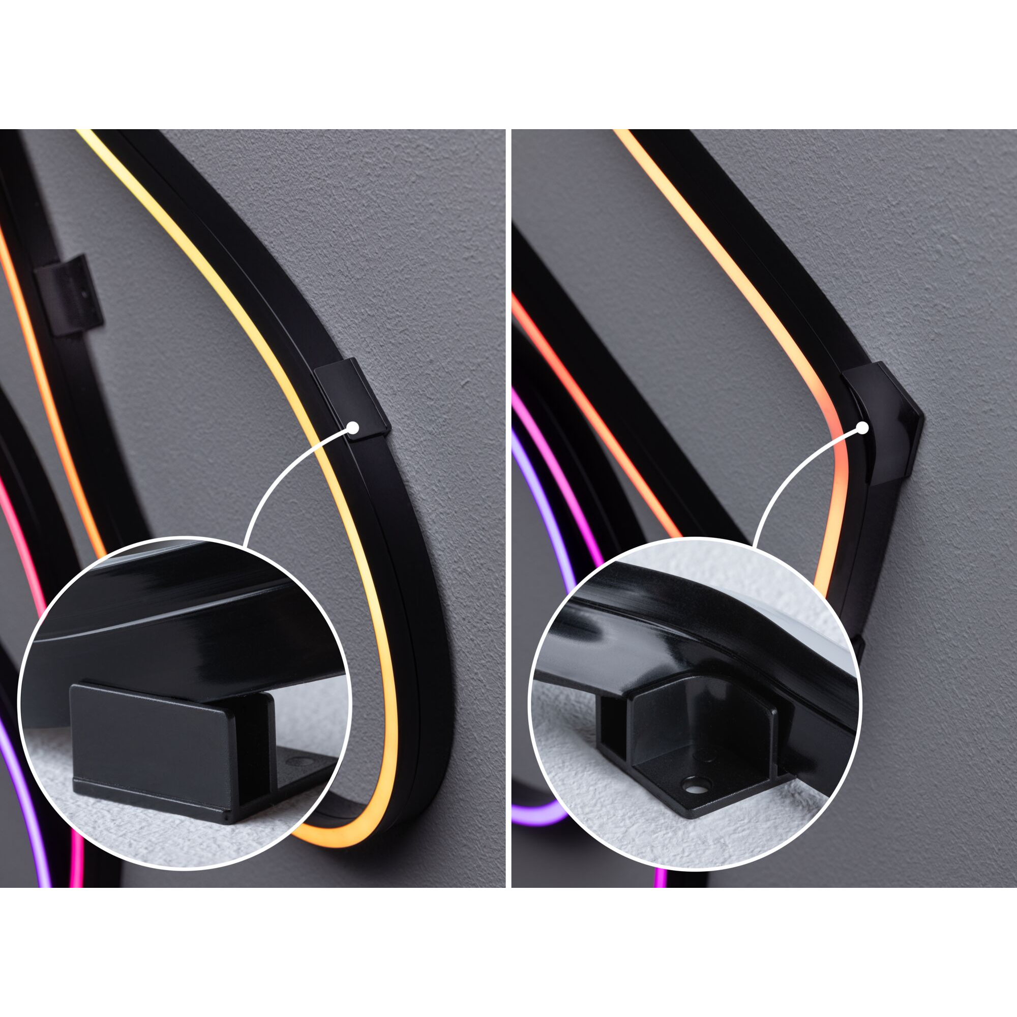 LED-Streifen 'EntertainLED' schwarz 1,5 m 3 W