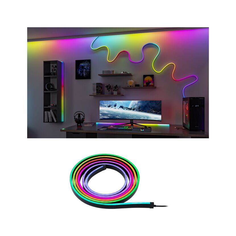LED-Streifen 'EntertainLED' schwarz 3 m 5 W
