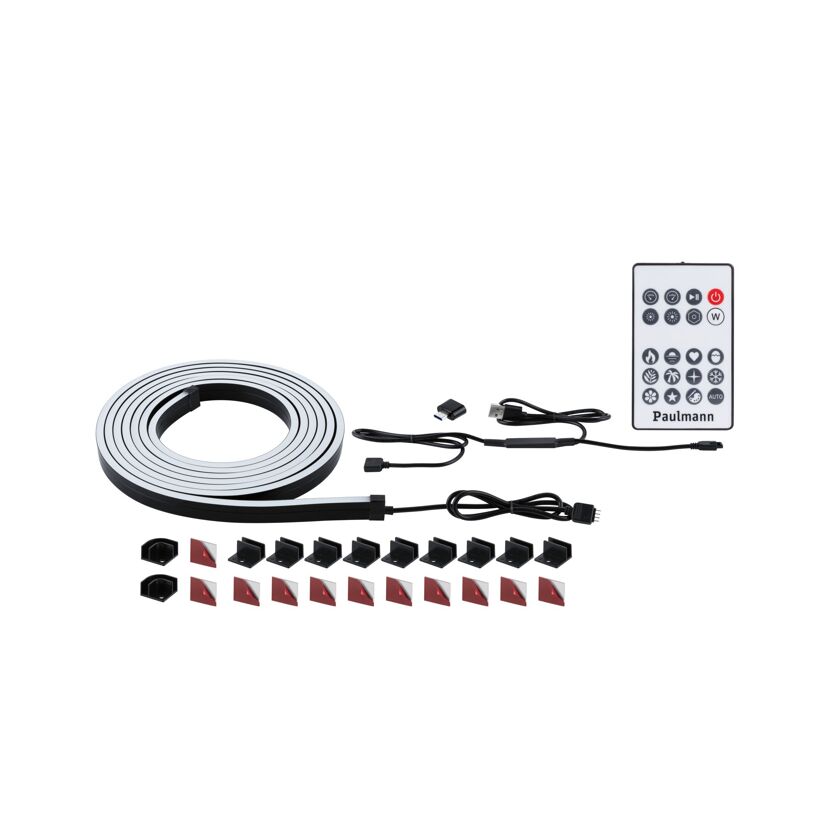 LED-Streifen 'EntertainLED' schwarz 3 m 5 W