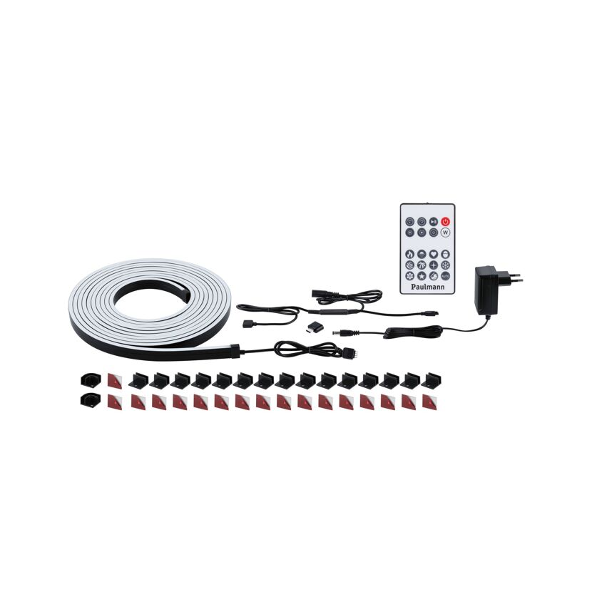 LED-Streifen 'EntertainLED' schwarz 5 m 12 W