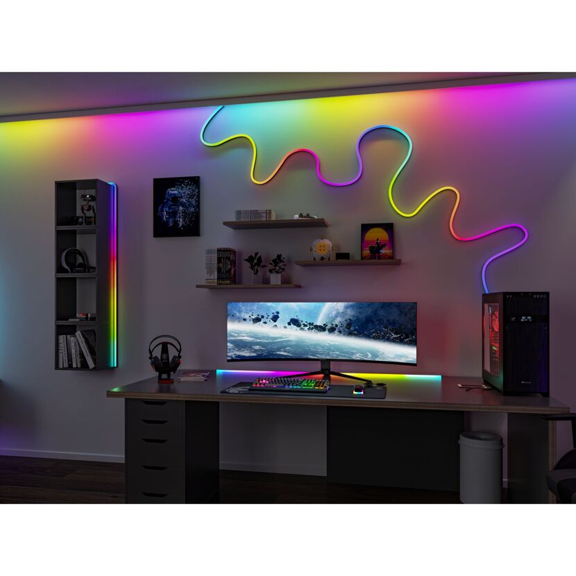 LED-Streifen 'EntertainLED' schwarz 5 m 12 W