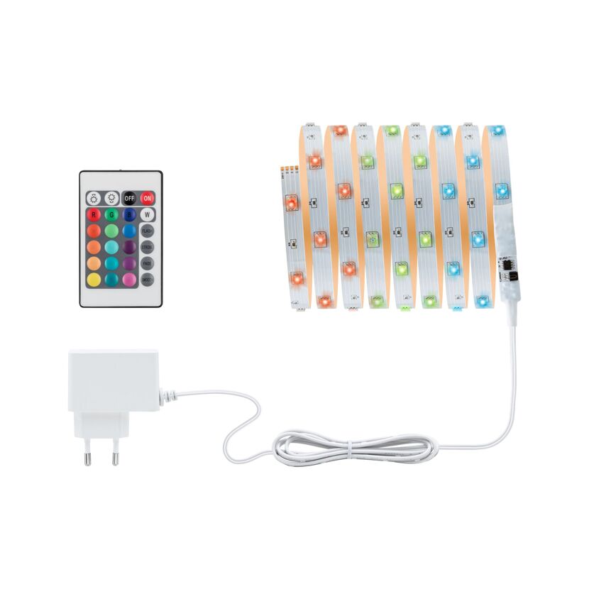 LED-Streifen 'TIP' chromfarben 3 m 8 W