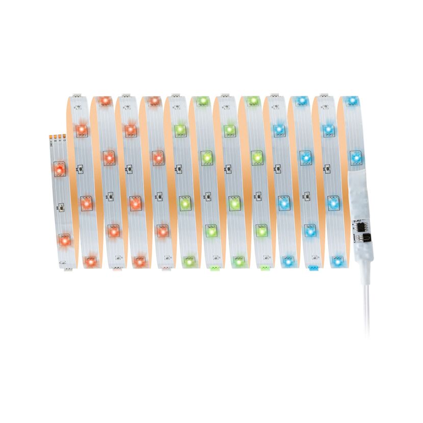 LED-Streifen 'TIP' chromfarben 5 m 13 W