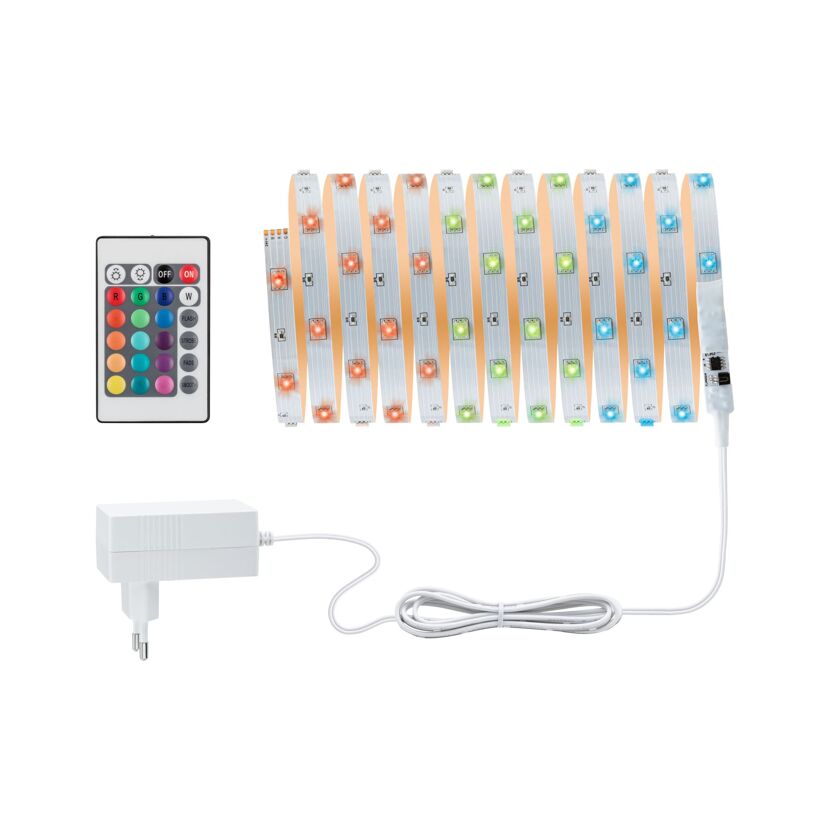 LED-Streifen 'TIP' chromfarben 5 m 13 W