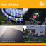 LED-Solar-Streifen 10 m RGB mit Solar-Panel und Fernbedienung