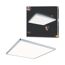 LED-Panel 'Atria Shine' chromfarben 22 W 42 x 2,8 x 42 cm
