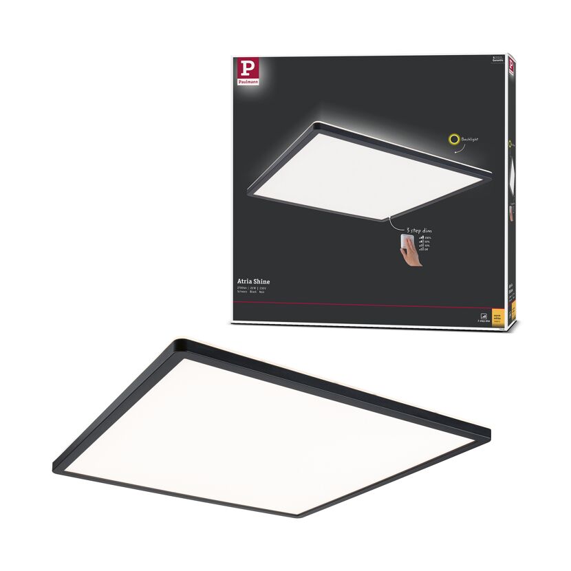 LED-Panel 'Atria Shine' dimmbar 22 W 2700 lm warmweiß 42 x 2,8 x 42 cm