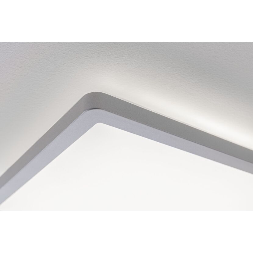 LED-Panel 'Atria Shine' chromfarben 22 W 42 x 2,8 x 42 cm