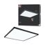 LED-Panel 'Atria Shine' schwarz 22 W 42 x 2,8 x 42 cm