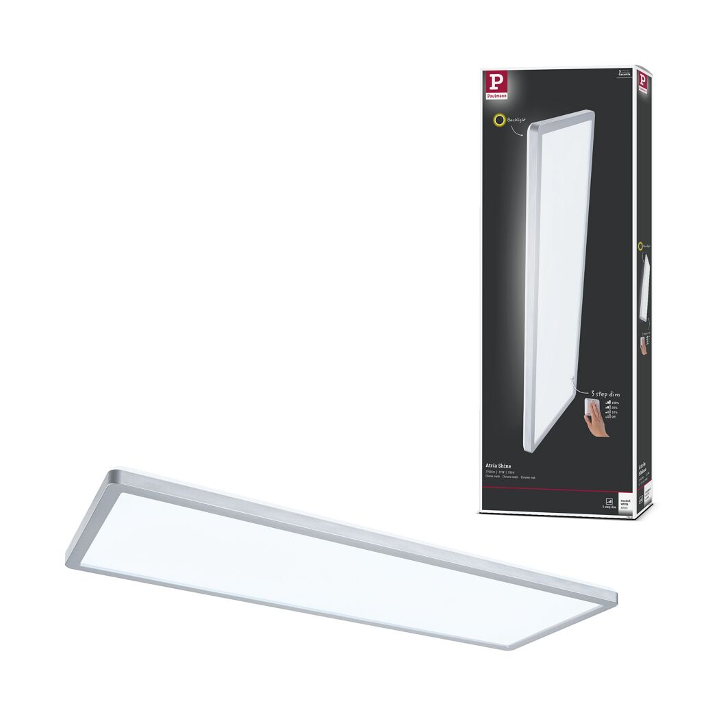 LED-Panel 'Atria Shine' dimmbar 22 W 2700 lm neutralweiß 58 x 2,8 x 20 cm
