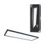LED-Panel 'Atria Shine' schwarz 22 W 58 x 2,8 x 20 cm