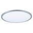 LED-Panel 'Atria Shine' chromfarben 22 W Ø 42 x 2,8 cm