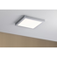 LED-Panel 'Abia' chromfarben 22 W 30 x 3 x 30 cm