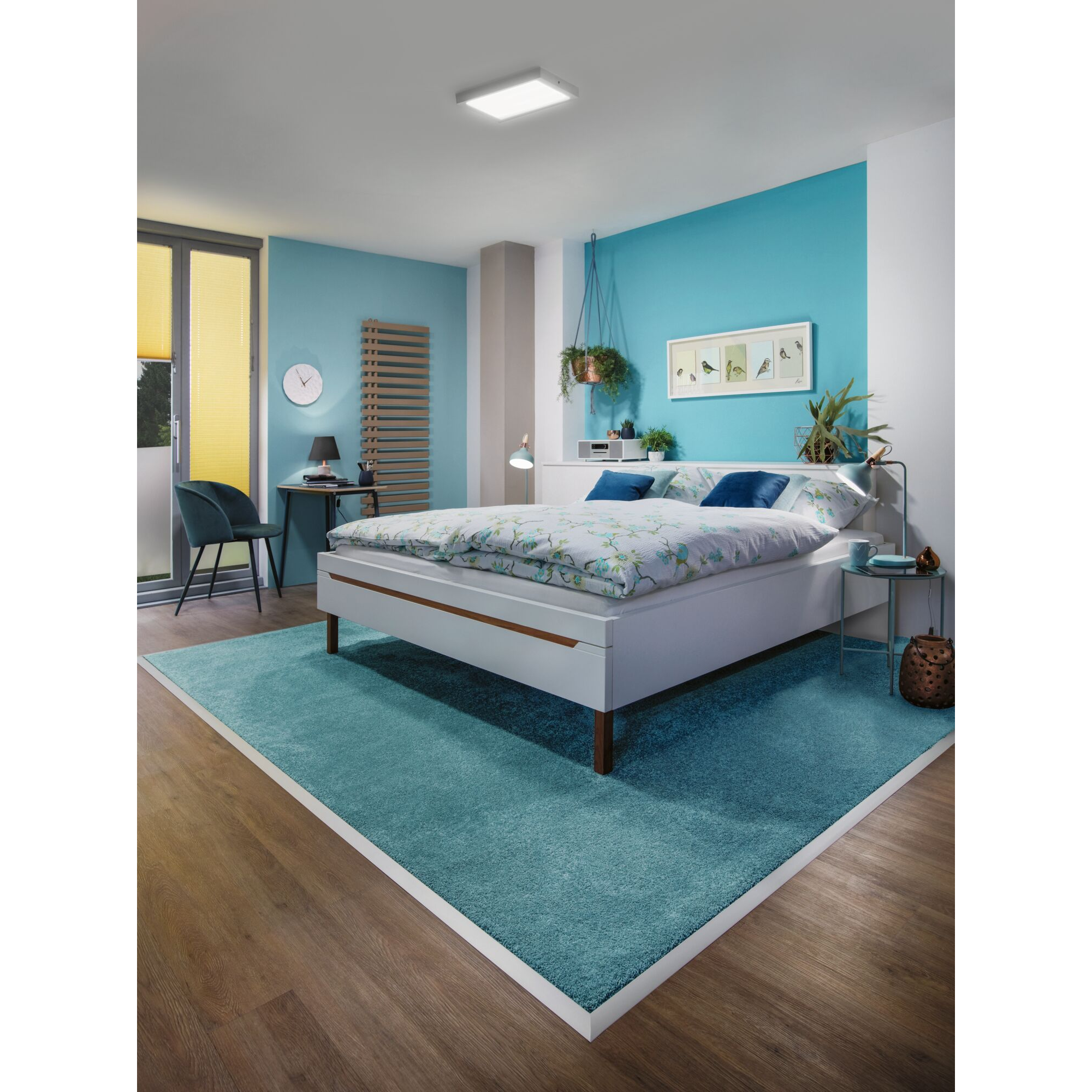 LED-Panel 'Atria' weiß 16,5 W 30 x 2 x 30 cm