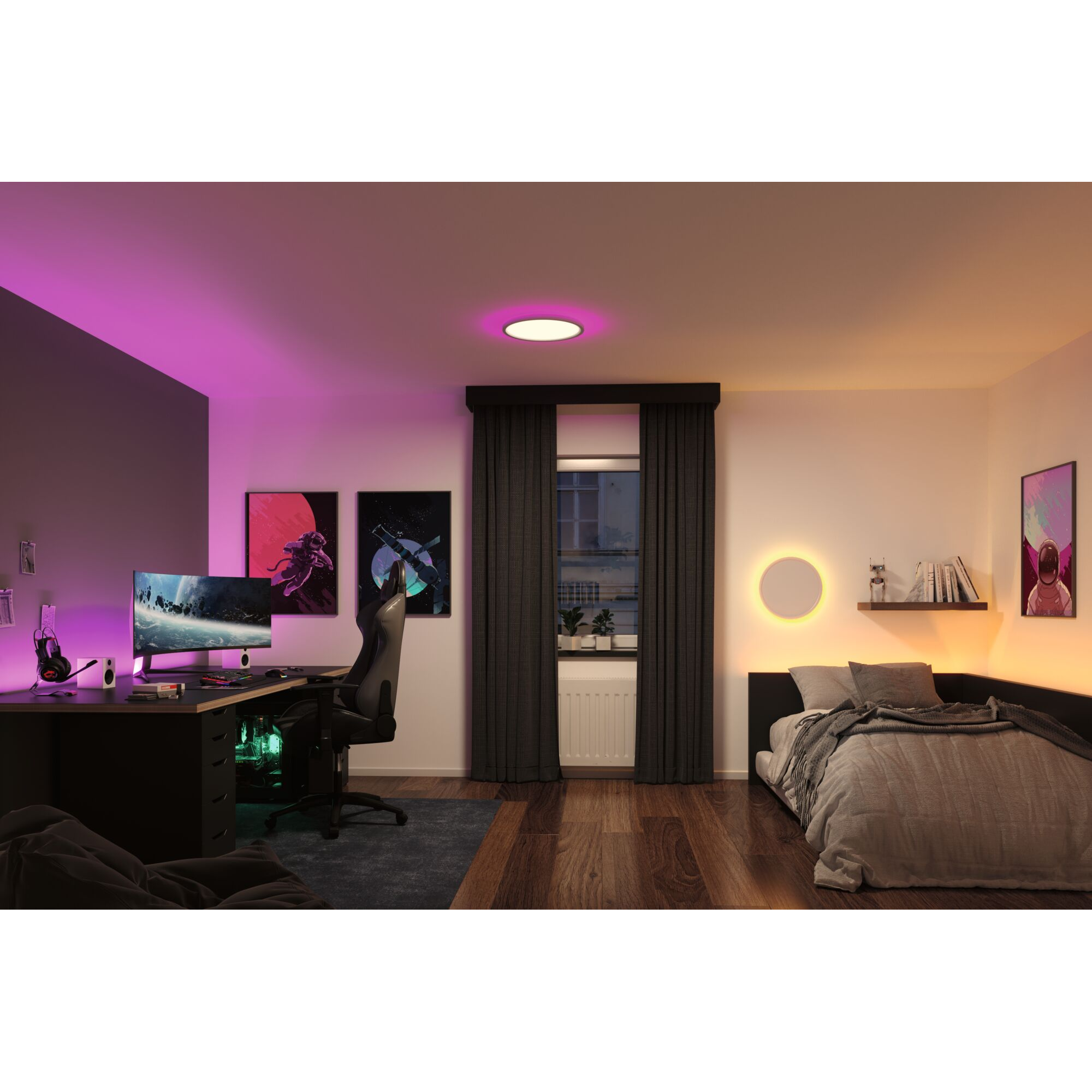 LED-Panel 'Atria Shine' weiß 32 / 3 W Ø 40 x 2,5 cm