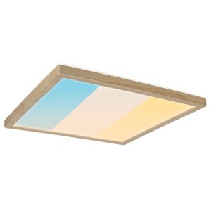 LED-Panel 'Atria Shine' Holzoptik 15,7 W 29,8 x 3,5 x 29,8 cm