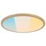LED-Panel 'Atria Shine' Holzoptik 20,8 W Ø  x 3,5 cm