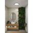 LED-Panel 'Atria Shine' schwarz 20,8 W Ø 29,3 x 3,5 cm